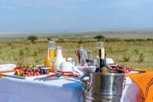 Sarova Mara Game Camp Bush breakfast 8 scaled