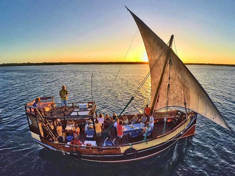 Taarind Dhow Cruise Mombasa Africa Kenya Safaris
