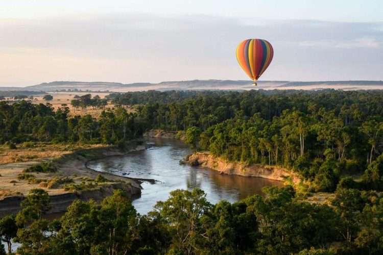 Masai Mara Hot Air Balloon Safari Africa Kenya Safaris photo credits Governors collection