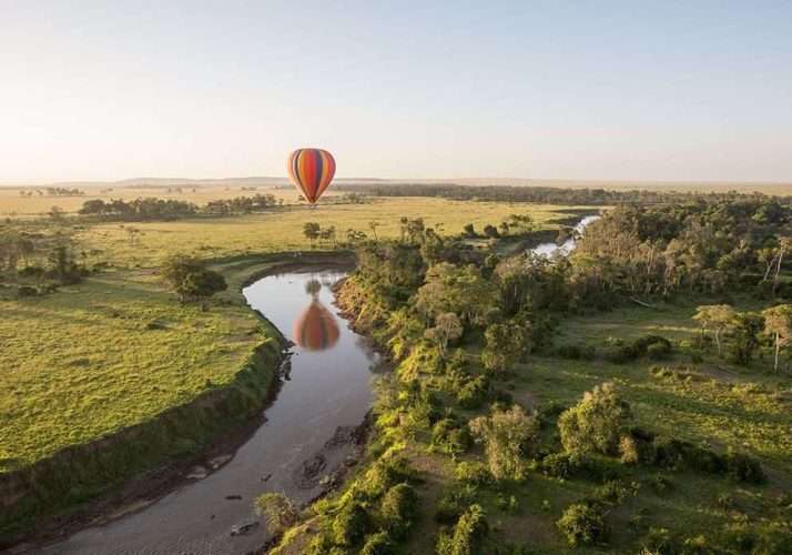Masai Mara Hot Air Balloon Safari Africa Kenya Safaris photo credits Governors collection11
