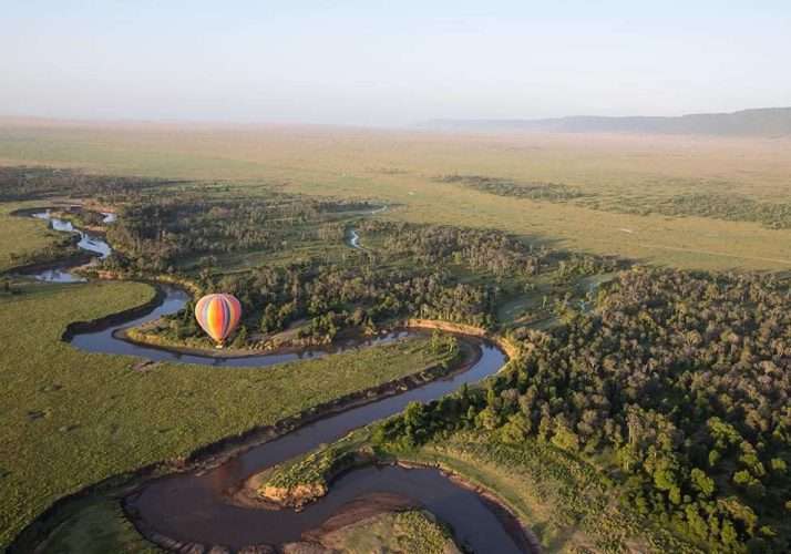 Masai Mara Hot Air Balloon Safari Africa Kenya Safaris photo credits Governors collection12