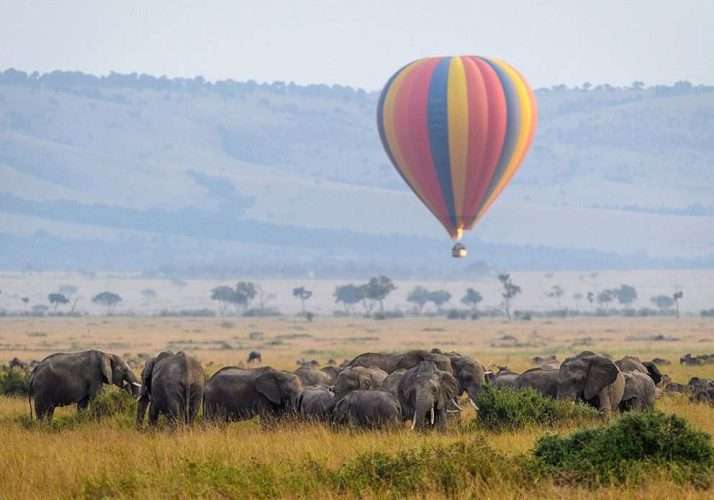 Masai Mara Hot Air Balloon Safari Africa Kenya Safaris photo credits Governors collection14
