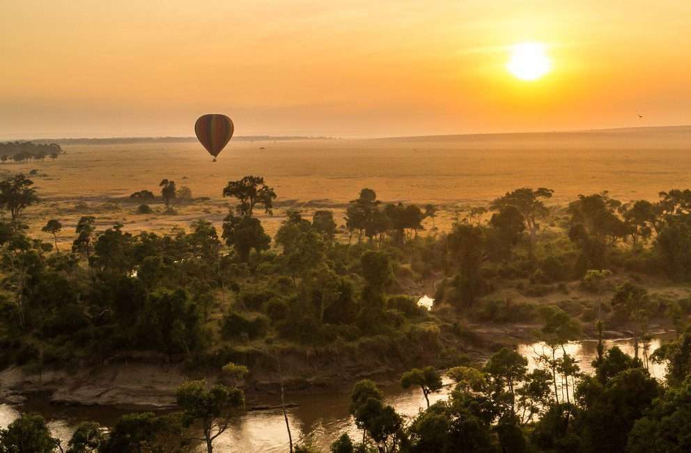 Masai Mara Hot Air Balloon Safari Africa Kenya Safaris photo credits Governors collection4