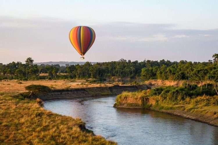 Masai Mara Hot Air Balloon Safari Africa Kenya Safaris photo credits Governors collection6