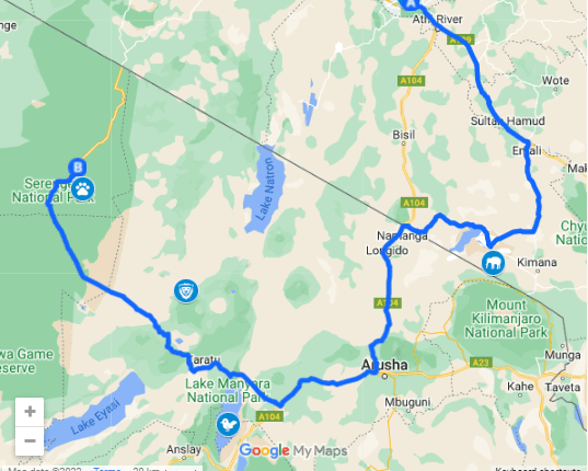 7 Days Kenya Tanzania full week safari