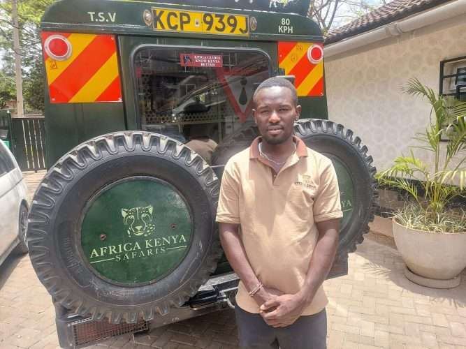 Humphrey Wanjiku safari guide at Africa Kenya Safaris2 scaled