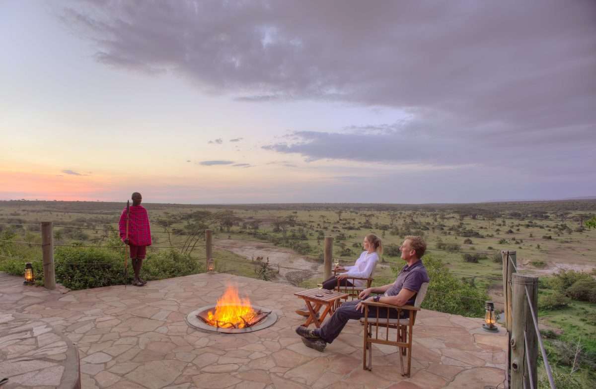 Sundowner Eagle View Camp Masai Mara Africa Kenya Safaris scaled