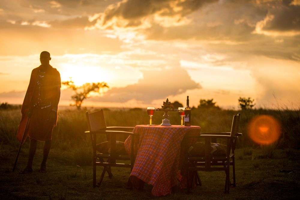 Sundowner Mara Engai Lodge Masai Mara Africa Kenya Safaris