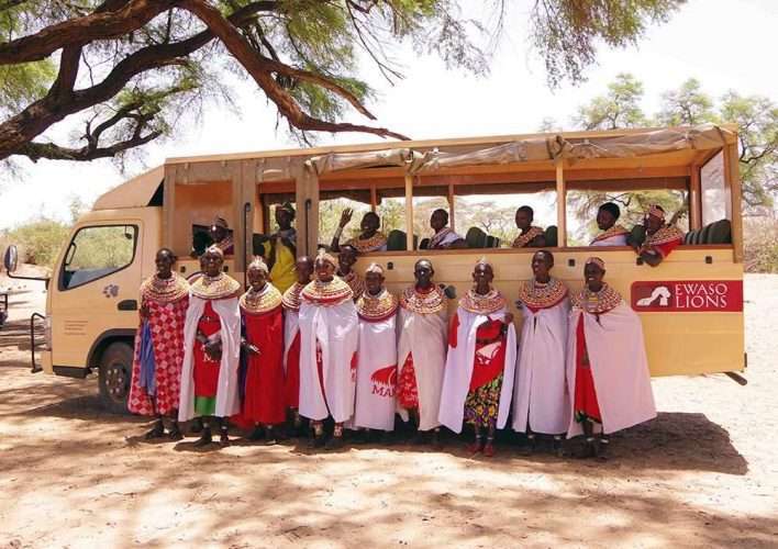 Lion Tracking Africa Kenya Safaris Ewaso Lions © Ewaso Lions