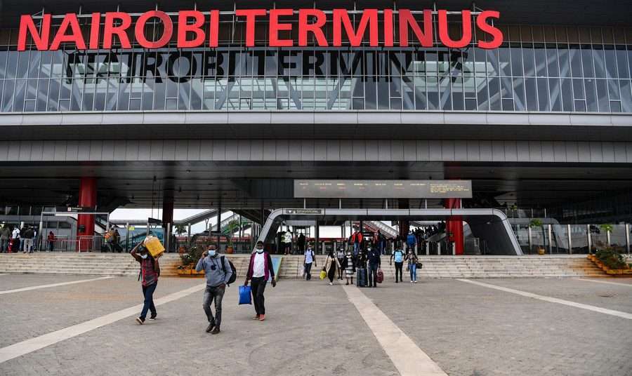 SGR Nairobi to Mombasa train schedule Nairobi terminus Africa Kenya Safaris