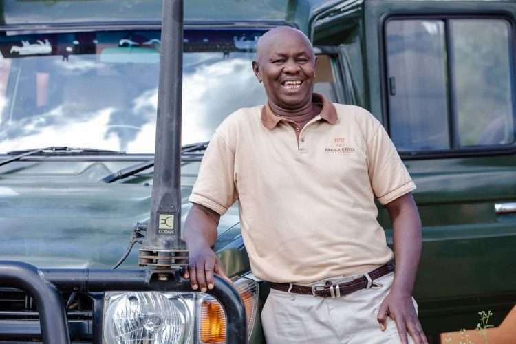 George Mbugua Safari guide at Africa Kenya Safaris