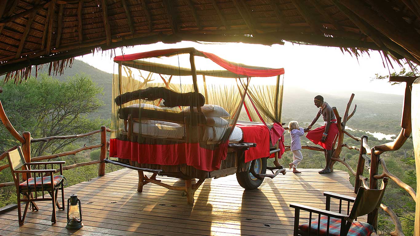 Loisaba Starbeds, Loisaba Conservancy- best ecorated family safai lodges and camps in Kenya - book a memorable African safari in Kenya & Tanzania with Africa Kenya Safaris
